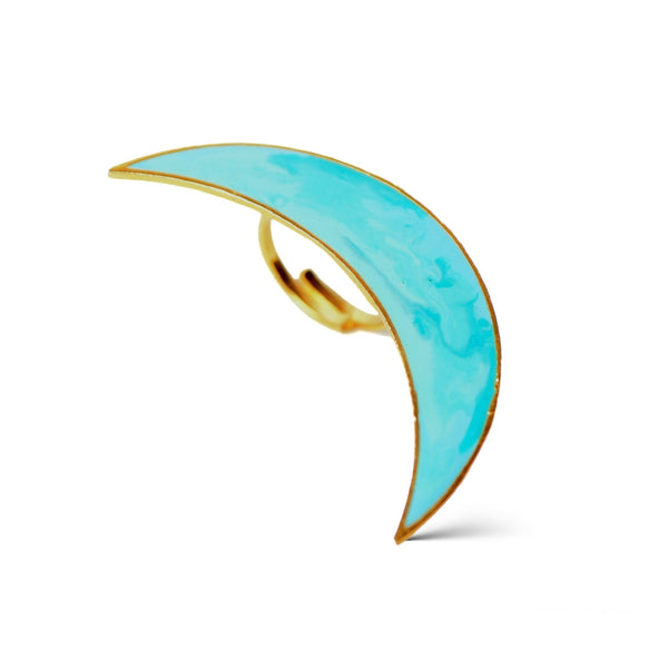 Night Sky Magic Enamel Ring - Designs by Uchita