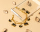 Elephant Bracelet - Pastel Bracelet - Vintage Jewelry - Royal Jewelry - 22k Gold Plated - Signature Jewelry - Enamel Collection