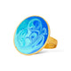 Simplicity Refined Designer Enamel Ring - Designs by Uchita