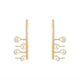 Disco: Freshwater Pearl Earrings 22ct Gold Plated