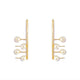 Disco: Freshwater Pearl Earrings 22ct Gold Plated