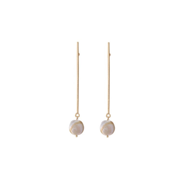 Handmade Baroque Pearl Earrings for Wedding - Designs By Uchita