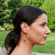 Modern Floral Earrings - Designs By Uchita