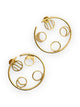 Gold Hoop Earrings - Designs By Uchita